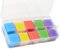 Diamond Art Painting Wax Squares, 100 Pcs Wax Pads for 5D Diamond Art Glue Clay Square Gem Arts DIY Accessories with Storage Box