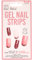 Ardell Nail Addict Gel Nail Strips, Cupids Bow, 16 Strips, Semi-Cured, Nail File Included (Pack of 1)