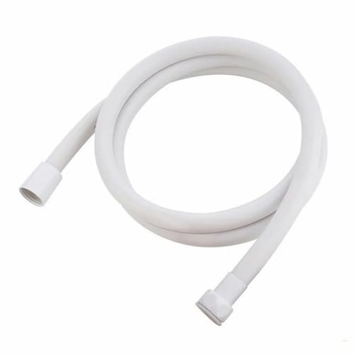 Brauseschlauch, flexibel, flexibles Duschrohr für Badezimmer-Duschkopf, 1,5 m, golden, silber, schwarz, Duschschlauch für Badewanne, weiß, 200 cm