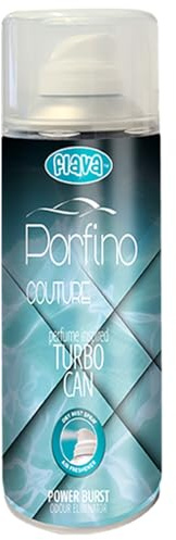 Porfino Couture Turbo Car Air Freshener Spray – Powerful, Strong & Long Lasting Odour Eliminating Citrus Floral Scent – Interior Freshener & Essential Car Accessories for Men and Women – 400ml, 1 Pack
