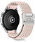 RoYiio Bracelet Nylon 22mm pour Xiaomi Watch S4 Band Redmi Watch 5 Active/Lite Respirant Doux Confort Bracelet de Montre pour Huawei GT 5 Pro 46mm /Garmin Venu 3 /Forerunner 265 - Thé au Lait