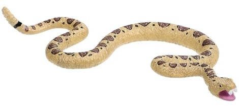Vaguelly High Detail Fake Snake Toy Prank Snake Model Snake Toy for Halloween Simulated Snake for Decor