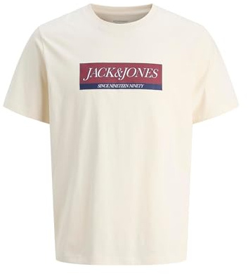 JACK & JONES Jorinwood Block Branding Tee Ss Cn