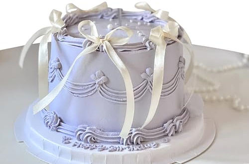 30 Stück Schleife Kuchen Deko Schleifen Knoten Cake Toppers Schleife Knoten Bänder Tortendeko für High Footed Cup Ballon Wand Party Dekorationen Hochzeit Braut Torte Dessert Dekoration Beige