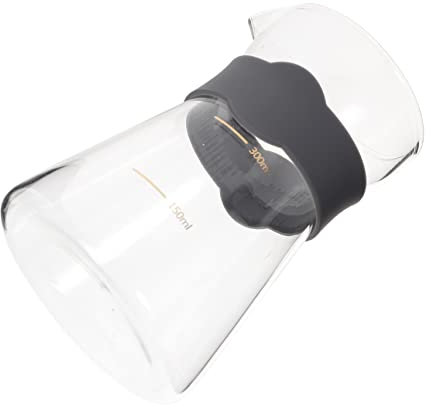 GLEAVI Caffettiera Borosilicato Con Scala Design e Preciso Per Tè e Per Amanti Delle Bevande Calde