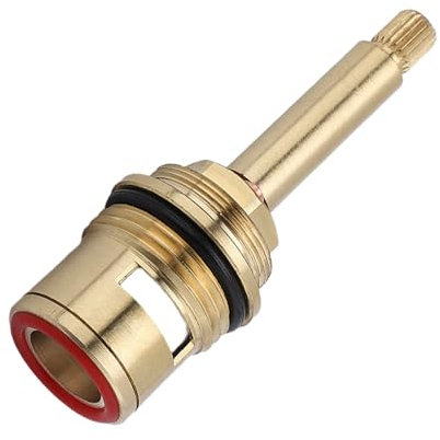 Vannes de robinet de rechange pour eau chaude et froide, cartouches à disque en laiton et céramique pour lavabos de toilettes