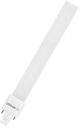 OSRAM DULUX LED Stiftsockellampe G23 6W 700lm 6500K Ersatz Kompaktleuchtstoff KVG langlebig bis 30,000h quecksilberfrei einfacher Wechsel IP20, White, Tageslichtweiß