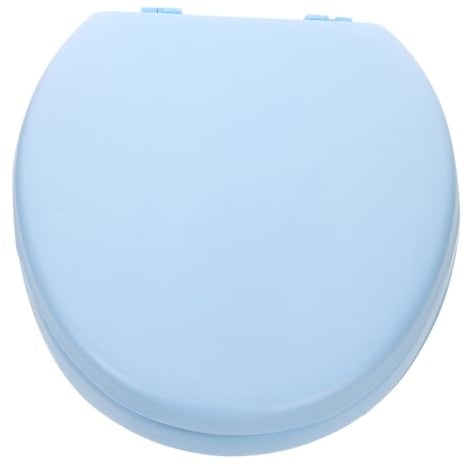 HOLIDYOYO Foams Toilet Seat Elongated for Bathroom with Thickened Design and Stable Comfortable Experience, Suitable for 12-16cm Hole Spacing, Classic Vintage Style Replacement for Bath