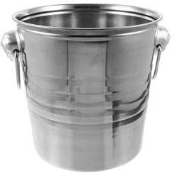 JINGYAN Ice Buckets Ice Bucket Wine Spit Block Grain
