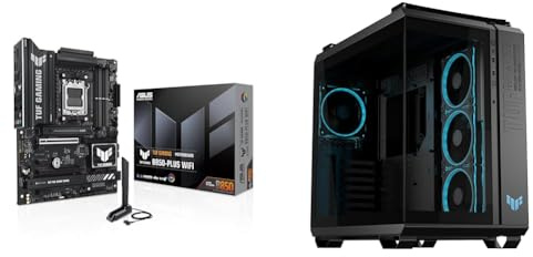 ASUS MB + Chassis: TUF GAMING B850-PLUS WIFI + TUF GAMING GT502 HORIZON TG ARGB BLACK