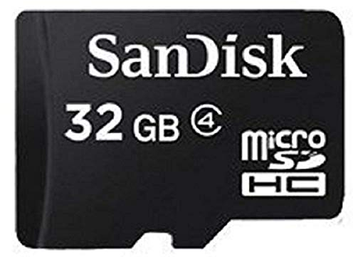 SanDisk 32 Go Carte mémoire microSDHC avec adaptateur Classe 4 SDSDQM-032G-B35A