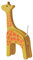 EverEarth Spielzeugfigur Bambus-Giraffe aus nachhaltigem Holz – Umweltfreundliches Lernspielzeug für Kinder – Robustes und kindersicheres Design – EE33548