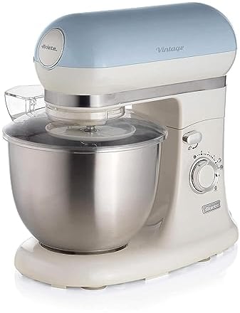 Ariete 1588/05 Robot de Cocina Color Azul y Crema, 2400 W, 7 Velocidades