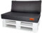 Mayaadi-Home Sitzkissen Indoor Outdoor MH-GD04 Dunkelgrau 120x80x15cm