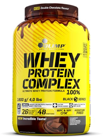 Olimp Whey Protein Complex 100% (1800 g) - Double Chocolate
