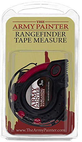 The Army Painter TL5047 – Rangefinder Tape Measure | Einziehbares Messwerkzeug in Zentimetern und Zoll | Maßband für Wargames, Rollenspiele und Tabletop Miniatur Modell Malerei