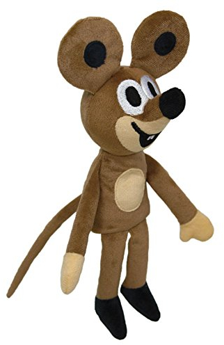 Handpuppe Tierhandpuppen 23 cm Original Der Kleine Maulwurf, Braun Maus, Tierfigur theatrepuppe Handspielpuppe für Kinder Jungen Mädchen Plüsh