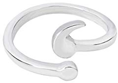 Semikolon Ring Silber mit meiner Geschichte ist noch Nicht vorbei einstellbare psychische Gesundheit Ring inspirierende Schmuck Love Life GraduationStudent bequem und praktisch