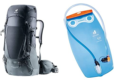 deuter Futura Air Trek 50 + 10 Trekking Wanderrucksack & Streamer 3.0 Trinksystem