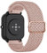 Wanme Bracelet pour Amazfit GTS 2 Mini/GTS 4 Mini/Amazfit Bip U Pro/Bip 3 Pro, 20mm Élastique en Nylon Tressé Réglable Bracelet des Remplacement pour Amazfit GTS 2 Mini/GTS 4 Mini (20mm, Rose)