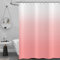 Hnmdmyi Rideau de Douche Rose 90x180, Rose et Blanc Ombre Rideau de Douche Elégant Rideau de Bain Moderne de Luxe Imperméable Tissu Polyester Lavable Rideau de Bain pour Salle de Bain avec Crochets