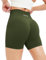 BAYDI Radlerhose Damen Booty Scrunch Shorts Blickdicht Kurze Sporthose Push Up Butt Gym Fitness