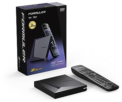 Formuler Z11 Pro Max Android 11 Wireless AX 2x2 Gigabit LAN 4GB Ram 32GB ROM 4K Streaming Equipment with Bluetooth BT1 Remote Control Edition