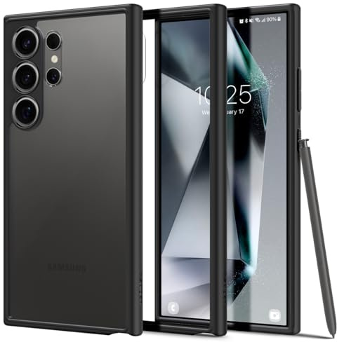 Spigen Ultra Hybrid für Samsung Galaxy S24 Ultra -Matte Black