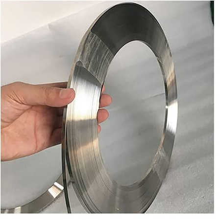 Feuille de tôle, plaque d'aluminium, 1 rouleau de bande étroite en acier inoxydable 301, longueur 5 m, largeur 5 mm, 10 mm, 20 mm, épaisseur 0,1/0,15/0,2/0,3/0,4/0,5 mm (taille : 0,4 mm x 20 mm x 5 M)