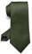 JEMYGINS Cravate formelle de couleur unie de 8 cm pour homme (8 cm), vert olive, general