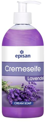 Episan Lavendel Flüssigeife Cremeseife, 2 x Spender 500 ml