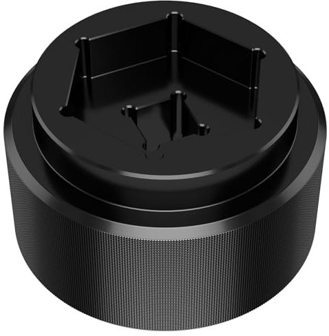 Stahl Einsatz Nuss für Ducati Hinterrad Achsmutter, 46mm / 41mm, Passend für 848 748 916 996 998 Multistrada 1000 1100 Monster S2R S4R S4RS 796 1100 Hypermotard 796 821 939 1100 Streetfighter 848