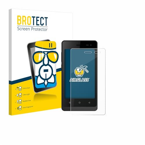 brotect Protection Écran Verre pour Logicom Wave 2 Film Protecteur Vitre 9H [Anti-Rayures, Transparent]