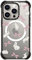 CASETiFY Ultra Impact Schutzhülle für iPhone 15 Pro [stark schlank/3,5 m 5X Fallschutz in Militärqualität/kompatibel mit Magsafe] – Kaninchenband – Transparentes Schwarz