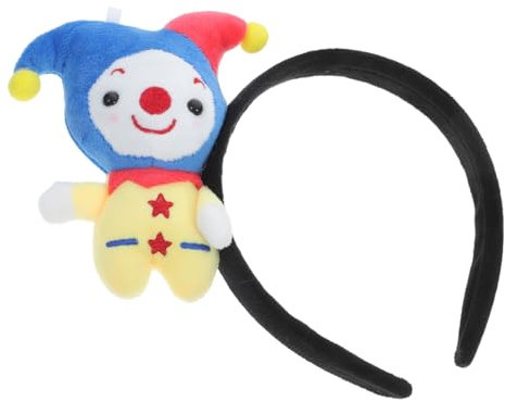 STOBAZA Halloween Clown Haarreif Für Lustiger Plüsch-headband Für Kostümpartys Fotorequisiten Und Zirkusaufführungen Für Erwachsene