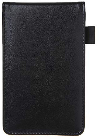 ROYJJ Multifunktions-Notizbuch, kleines Notizbuch, Leder, B
