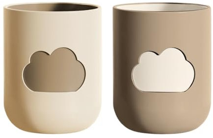 Bathroom Tumbler, Modern Mouthwash Cup, Unbreakable Toothbrush Holder