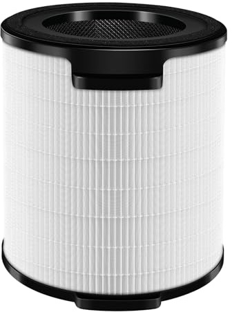 PINREK 1-Pack FY1700/30 Replacement Filter for Philips Air Purifier 1000 1000i Series AC1711 AC1715-3-in-1 H13 True HEPA, Activated Carbon Filter