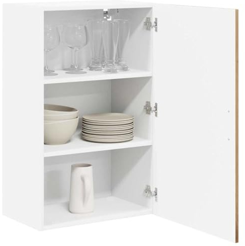 vidaXL Wandschrank Lucca Artisan-Eiche 50 x 31 x 80 cm Holzwerkstoff