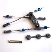 Fastrax Pro Throttle/Brake Linkage Set - Black