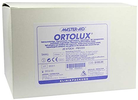 ORTOLUX Uhrglasverband small 20 St