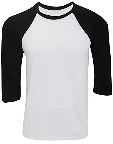 Bella Canvas Mens Triblend ¾ Sleeve Baseball T-Shirt