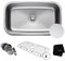 Kraus Outlast MicroShield Scratch-Resist Stainless Steel Undermount Single Bowl Sink, 31.5 16 Gauge, Premier Series KBU14E, 31.5 Inch