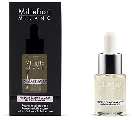 Millefiori,7FIMW,Fleur AA8de Magnolia& Bois Duftöl,Glas, klar, 15ml