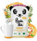 Panda Tea - Fresh Skin - thé bio - 28 sachets coton cousus main