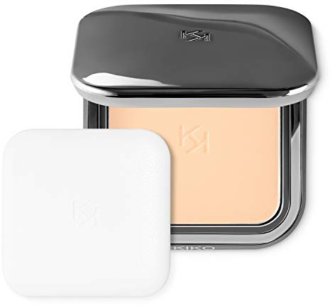 KIKO Milano Matte Fusion Pressed Powder 04 | Kompakter Puder Mit Natürlich Mattem Finish