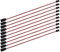 MakerHawk 10 x Servokabel Verlängerungskabel 320mm 12,59 inch 3 Pin Kabel Männlich zu Weiblich JR Stecker für RC Servo MG995, MG996R, SG90