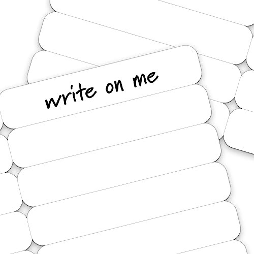 Writable Iron On Clothing Labels, Washer & Dryer Safe (Pack of 500)