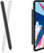 AHASTYLE Silicone Case for Apple Pencil 2nd Generation & Apple Pencil Pro (2024) Sleeve Skin Ultra Thin Apple Pencil Protective Cover Compatible with Magnetic Charging and Double Tap (Black, White)