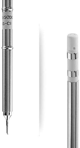 YWBL-WH T12 Series Soldering Iron Tips Welding Tool Replacement Tips for FX-951 Rework Station(T12-C1)